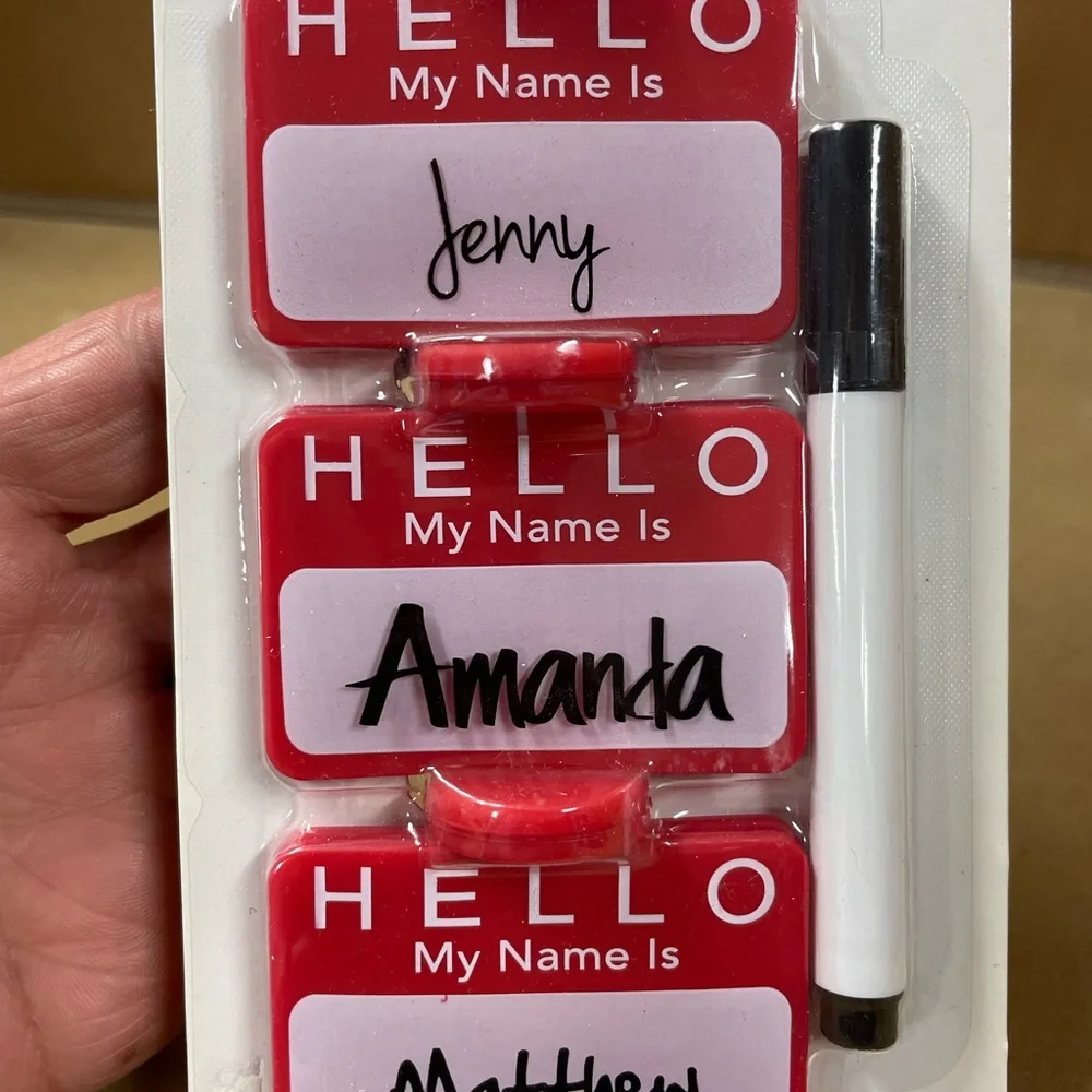 Reusable name place holder/tag